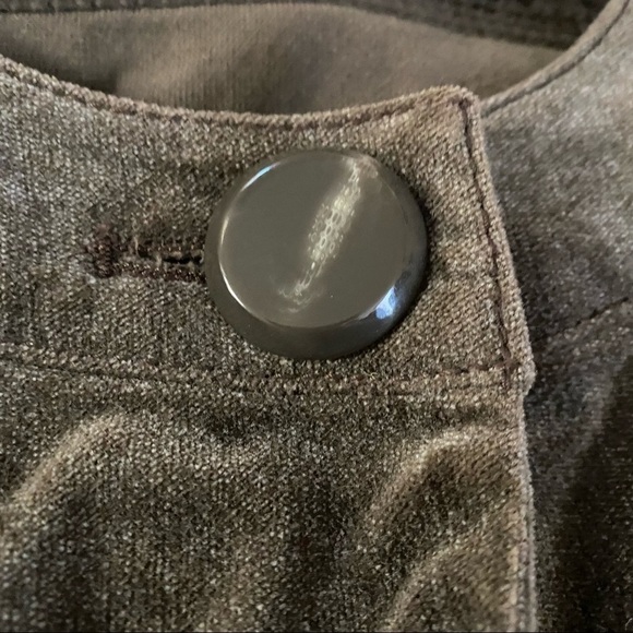 #27 DKNY Jacket with Pockets | Brown | Small - Picture 5 of 7